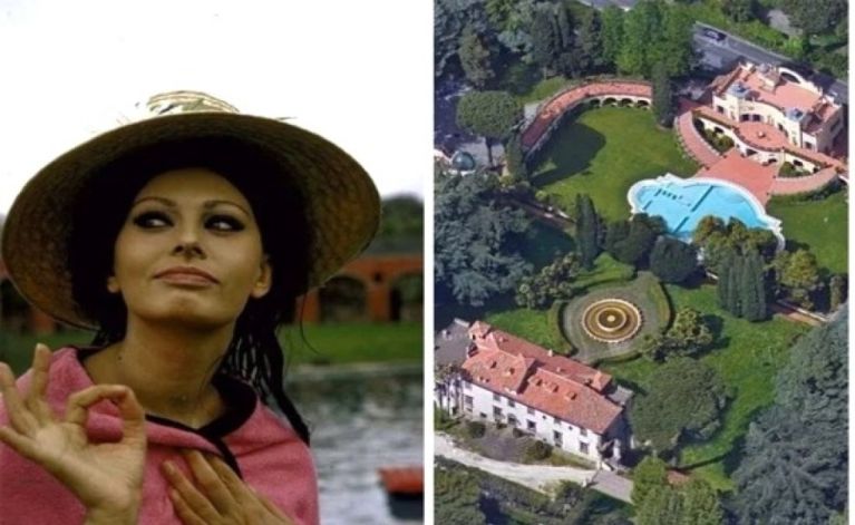 Eladó Sophia Loren egykori római villája
