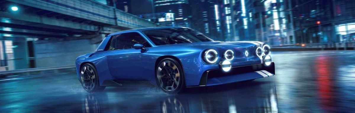 Renault 8 Gordini Concept: elektromos hajtással tér vissza a legendás sportautó