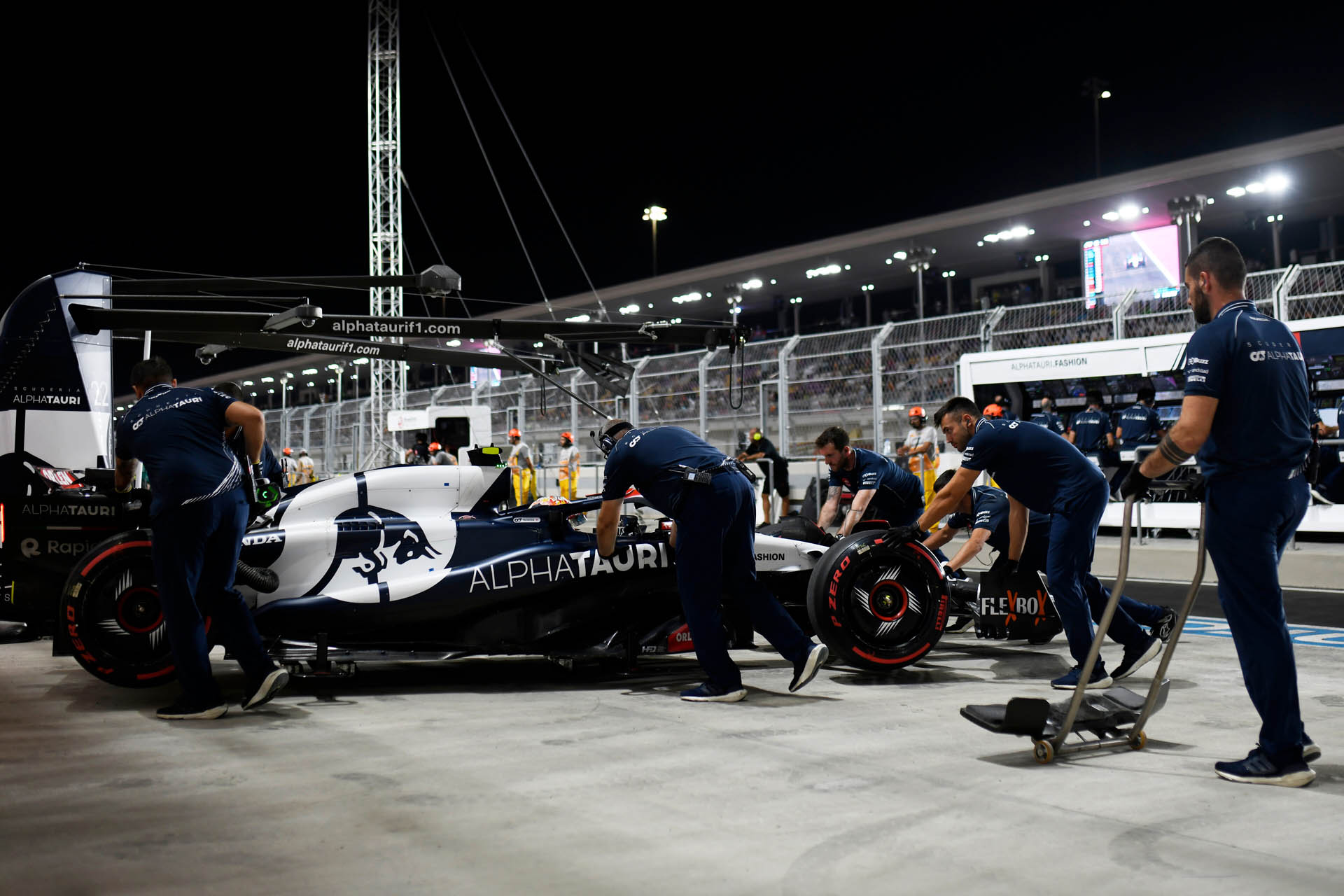 f1 gp qatar alpha tauri
