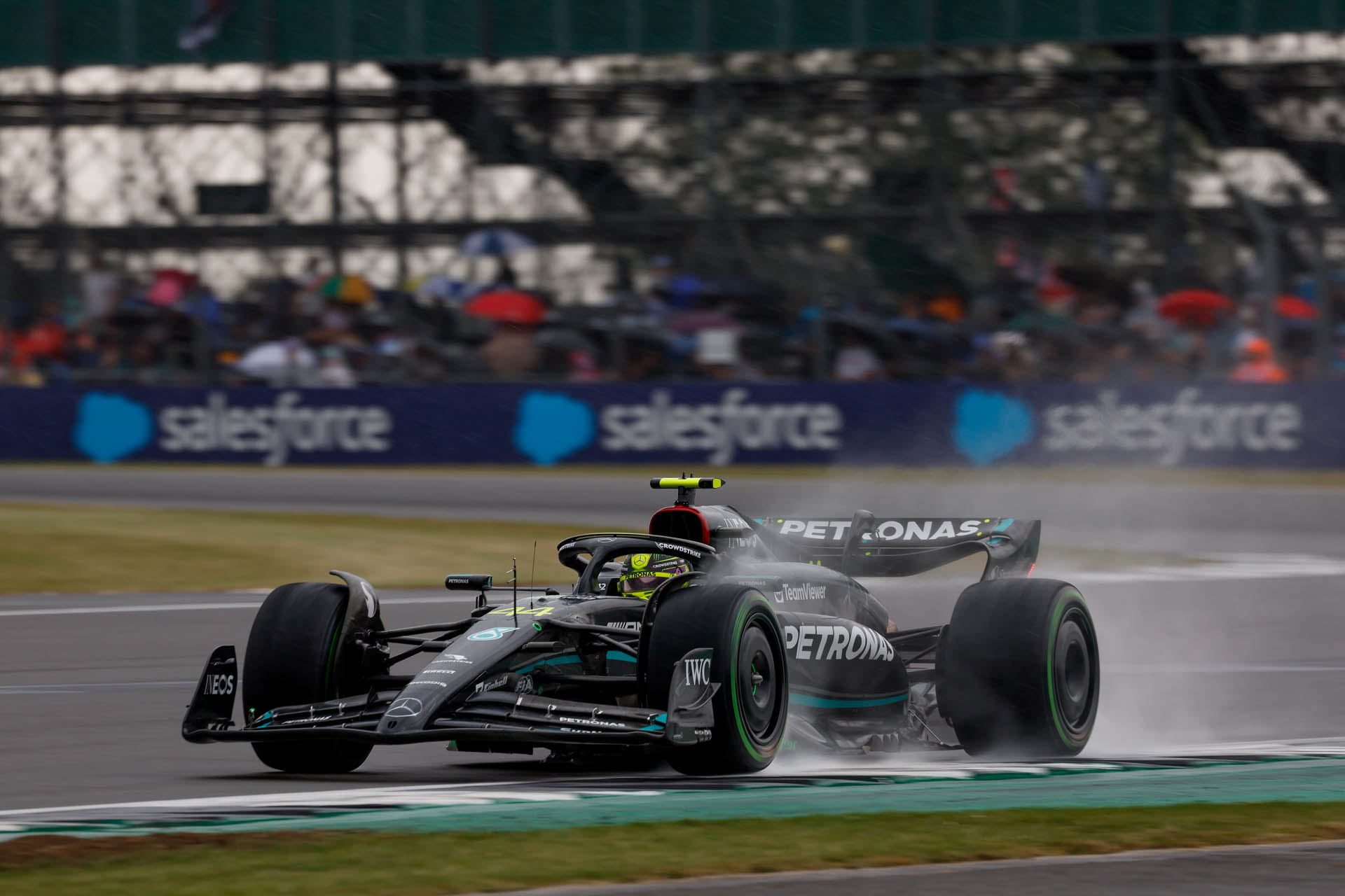 2023 F1 Silverstone - Mercedes - szombat05