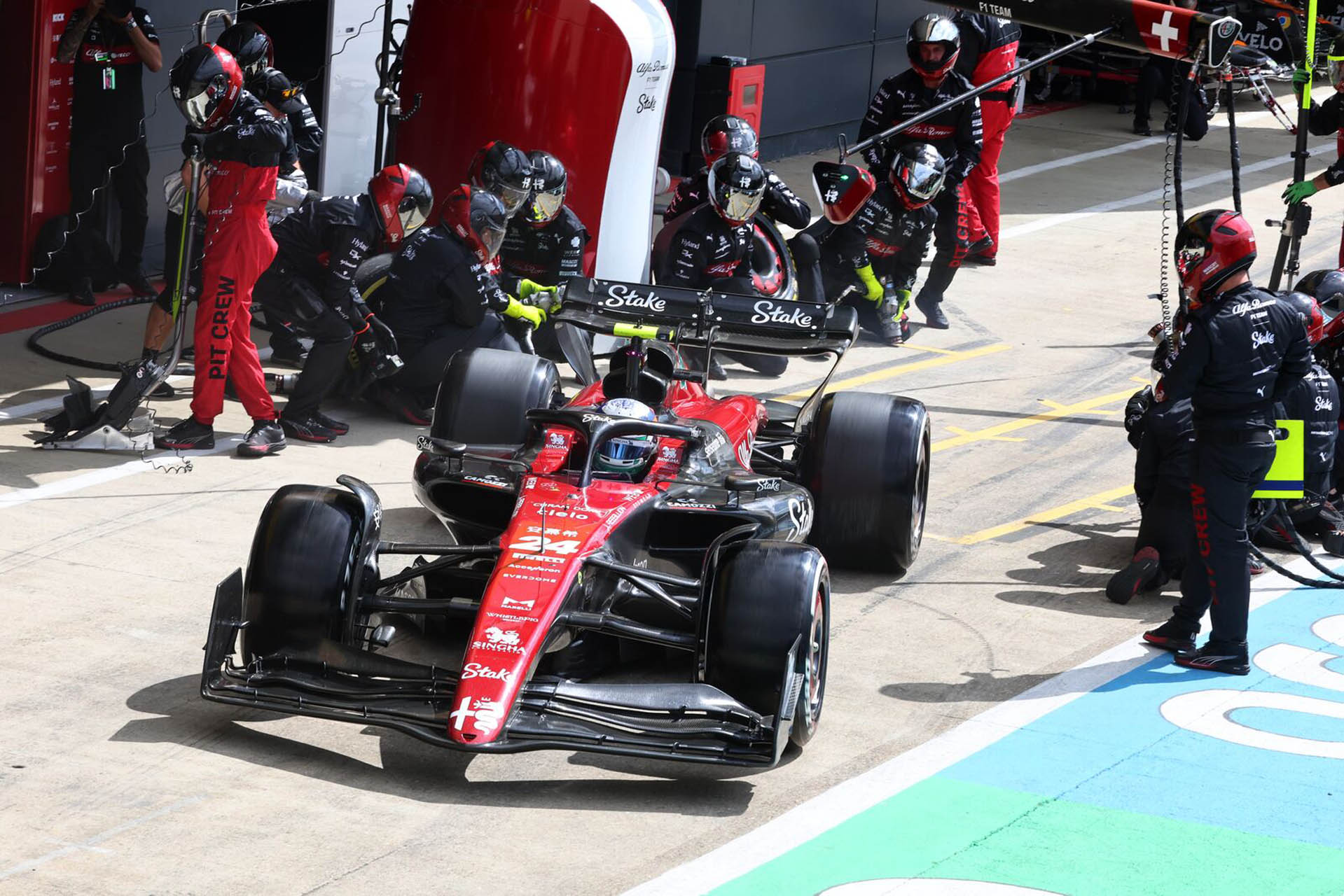 2023 F1 Silverstone - AlfaRomeo - sunday 07