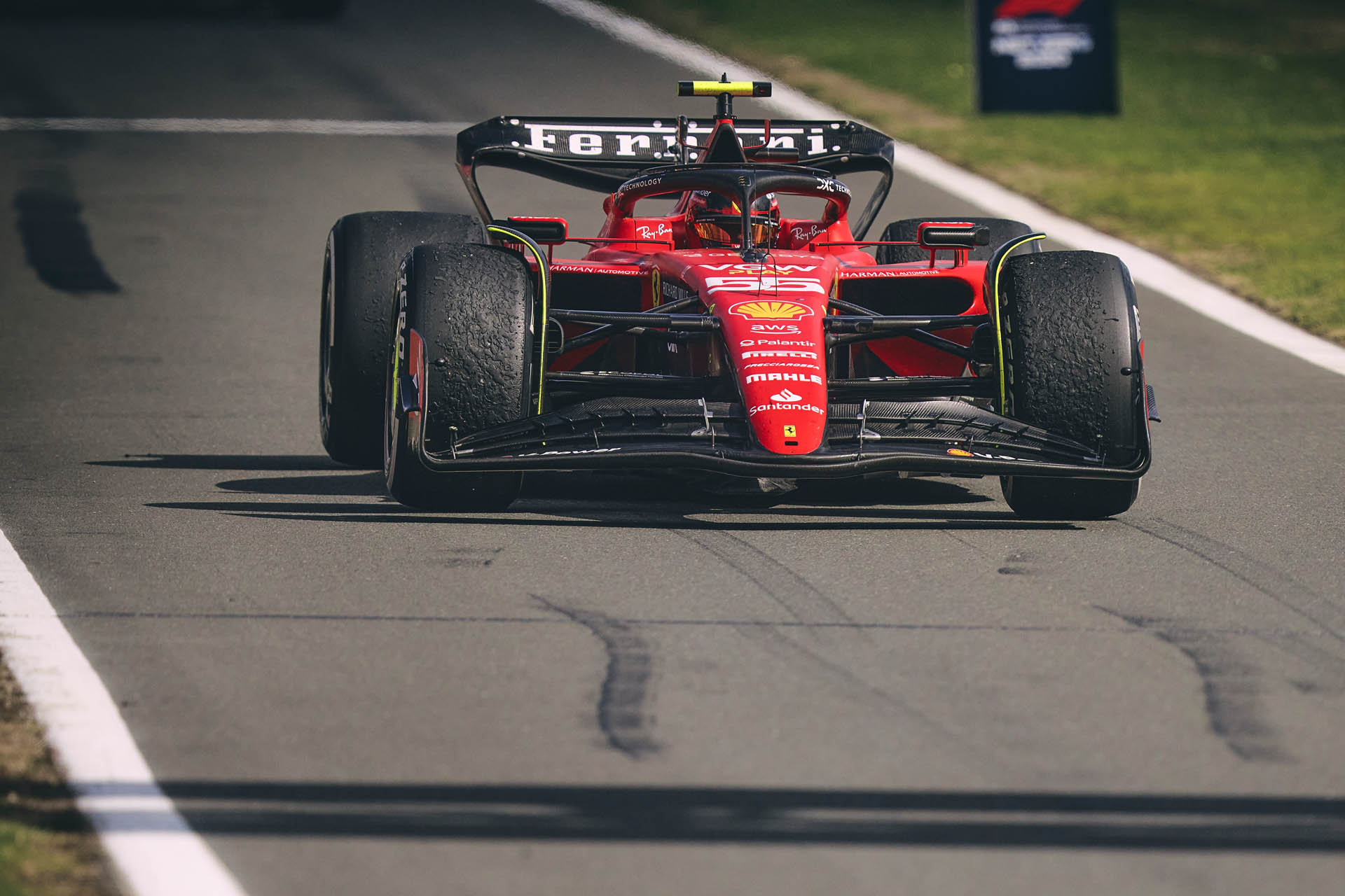 2023 F1 Silverstone - Ferrari sunday 03
