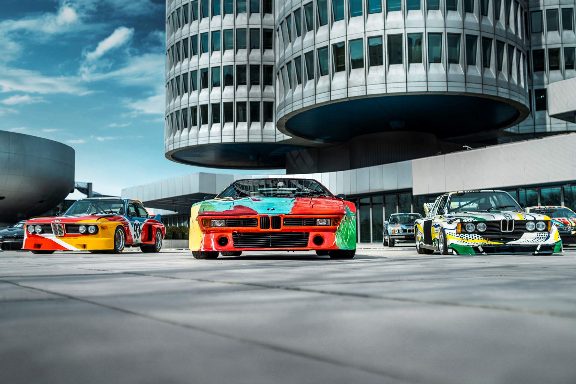 bmw art cars at bmw welt 02