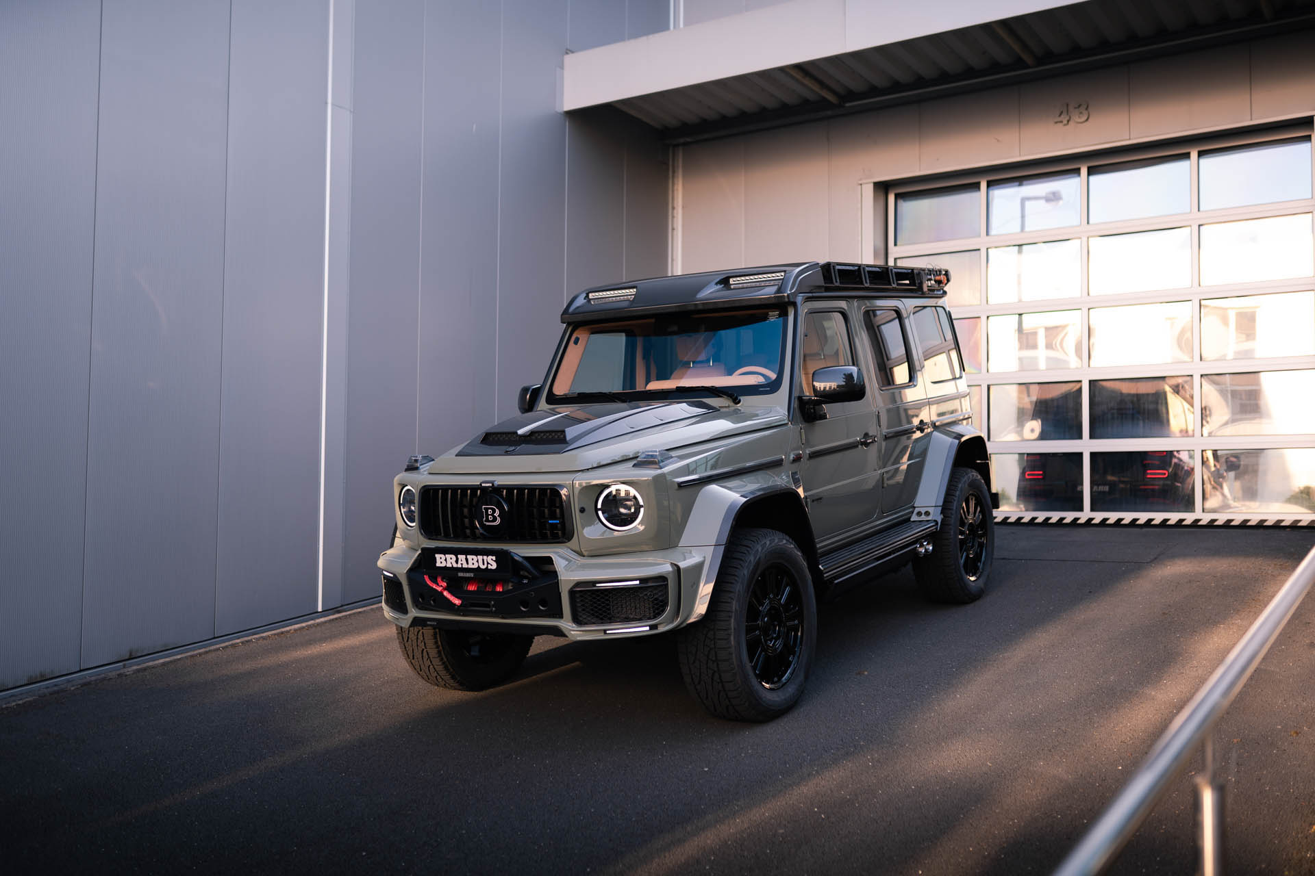 BRABUS 800 4x4 Stealth Green-M-AMG G 63 4x4 Outdoor 68