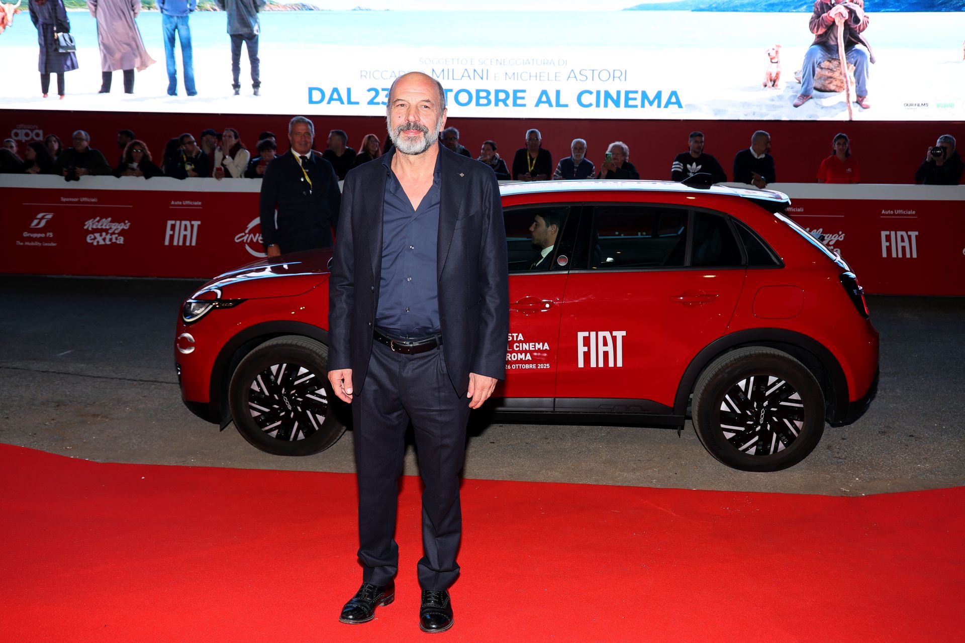 AldoBaglioontheredcarpetattheRomeFilmFest