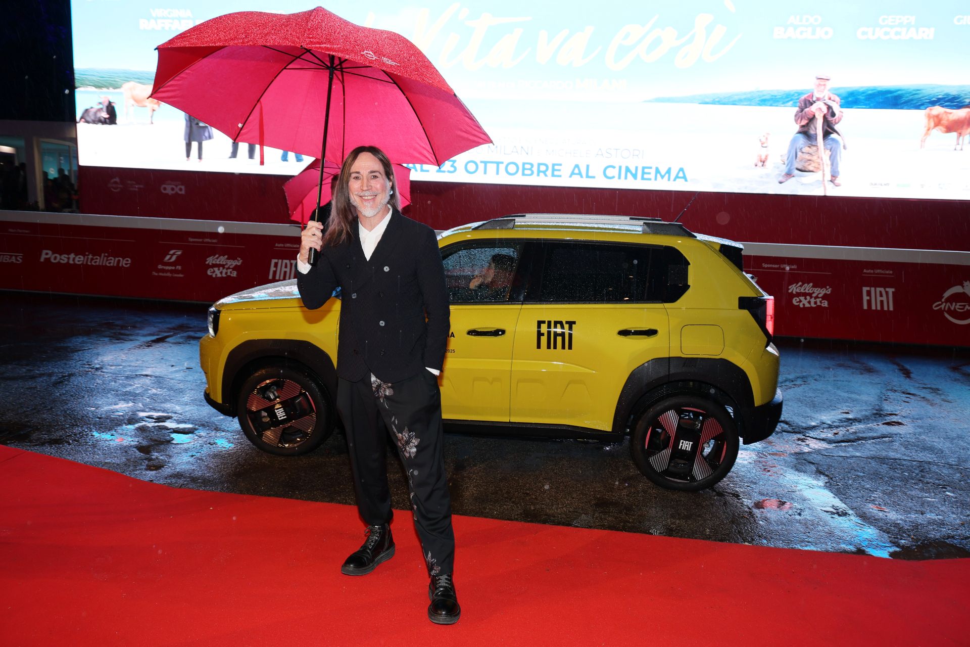 ManuelAgnelliontheredcarpetattheRomeFilmFest