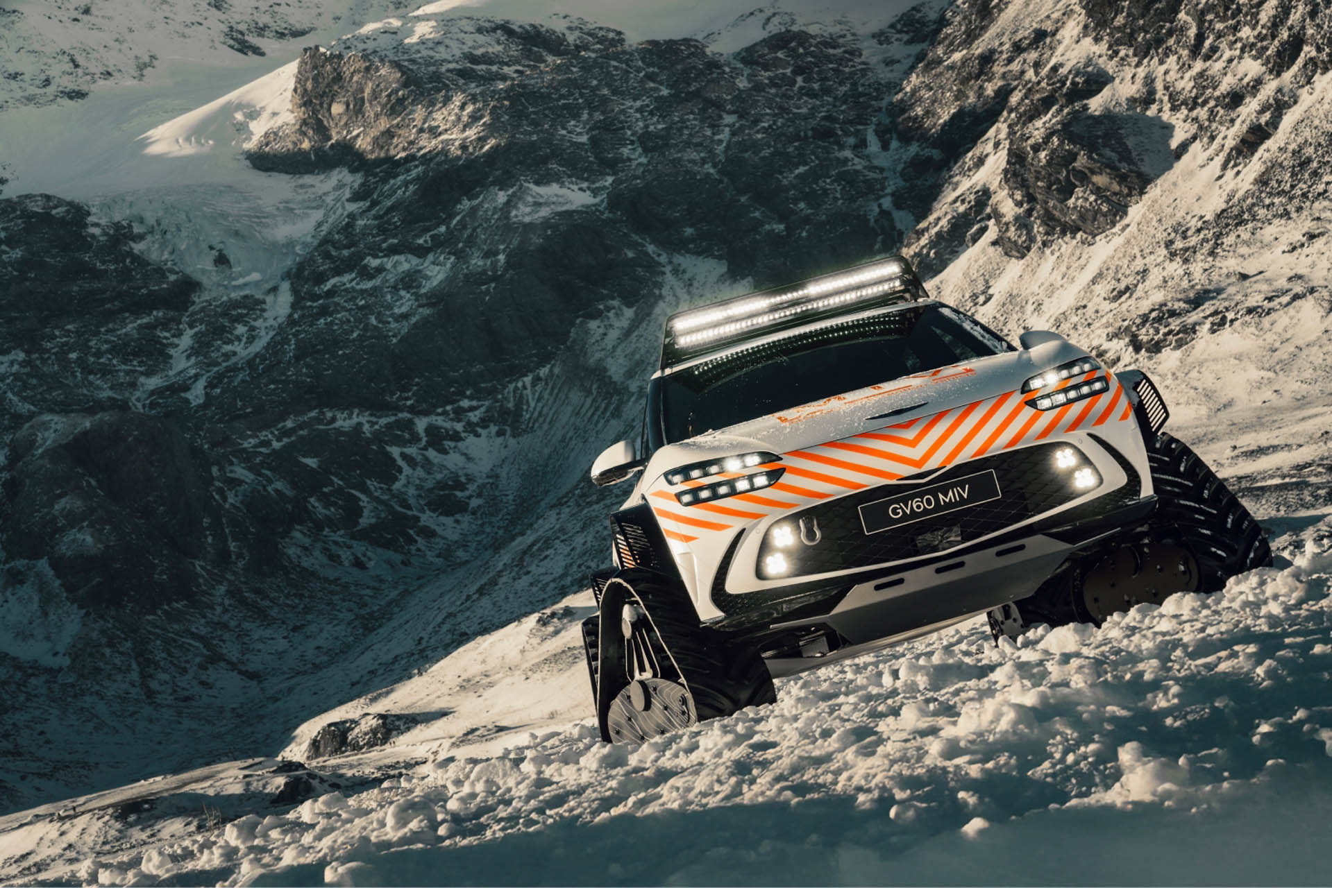 genesis gv60 mountain Intervention vehicle concept 02