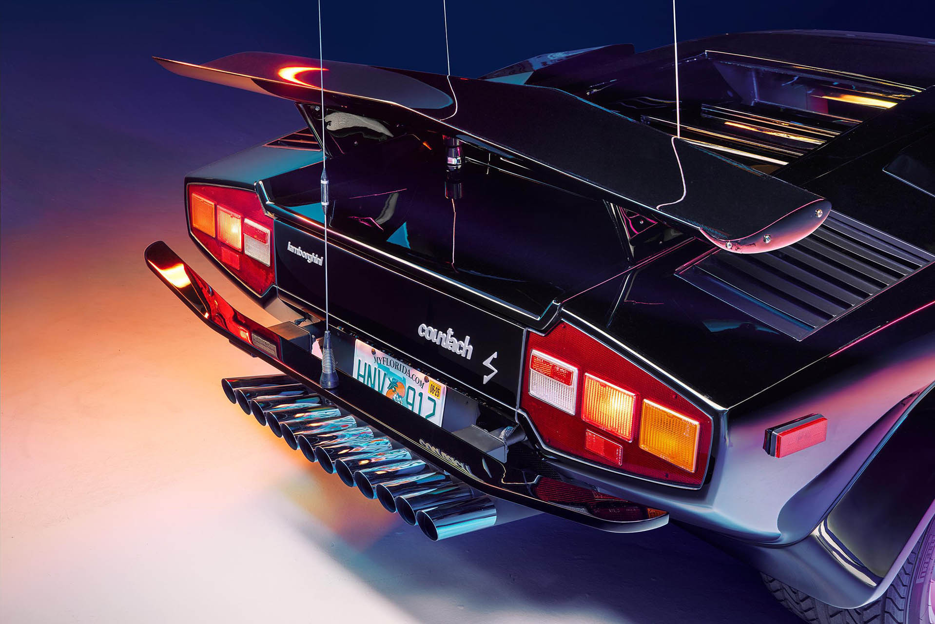 The Cannonball Run Countach LP 400 S turns 45 22