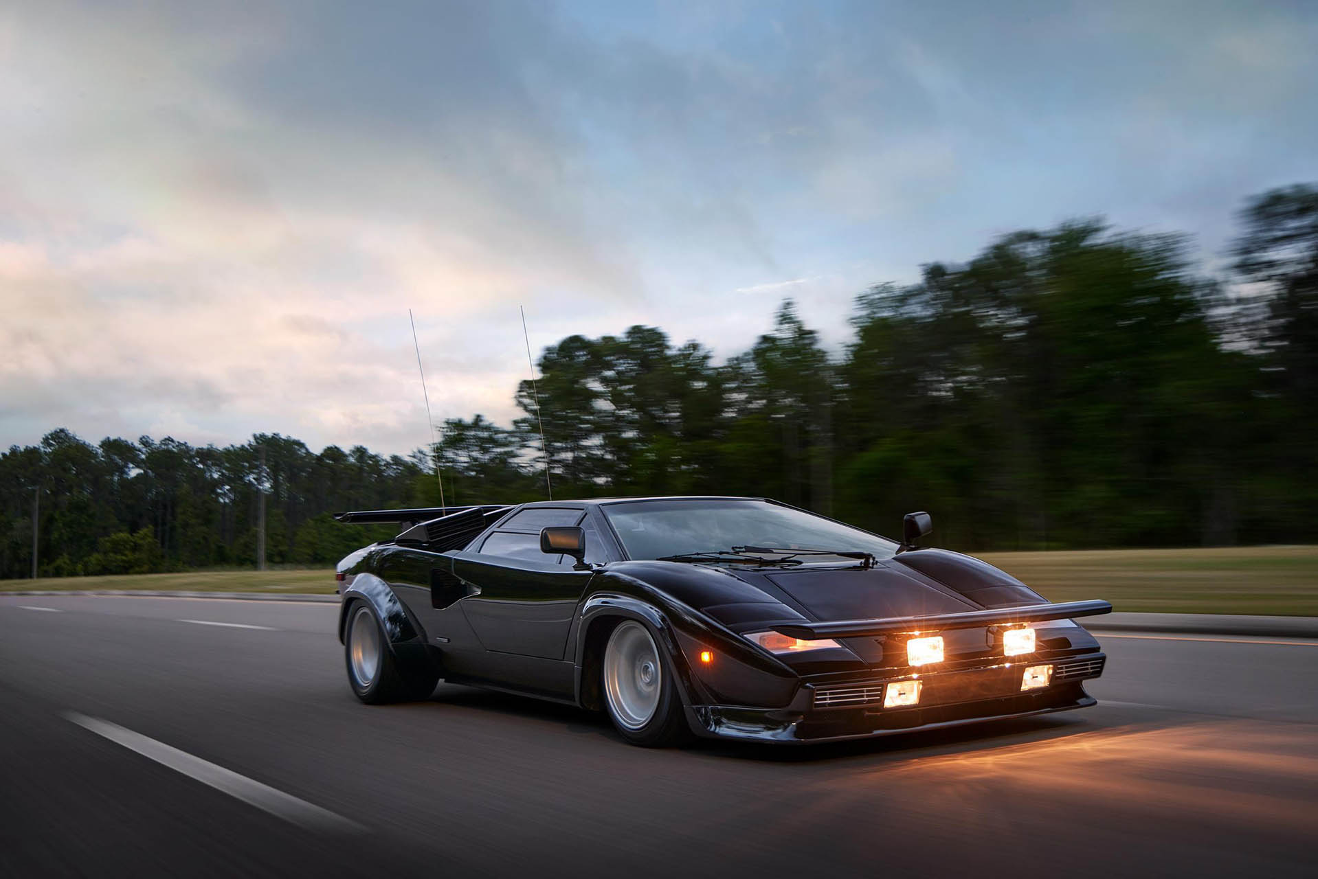 The Cannonball Run Countach LP 400 S turns 45
