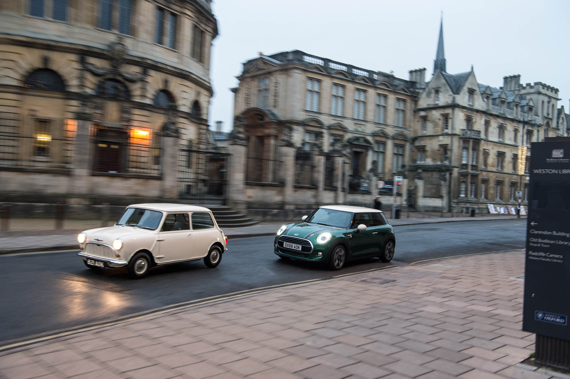 1959morrisminiandminicooper60yearsedition