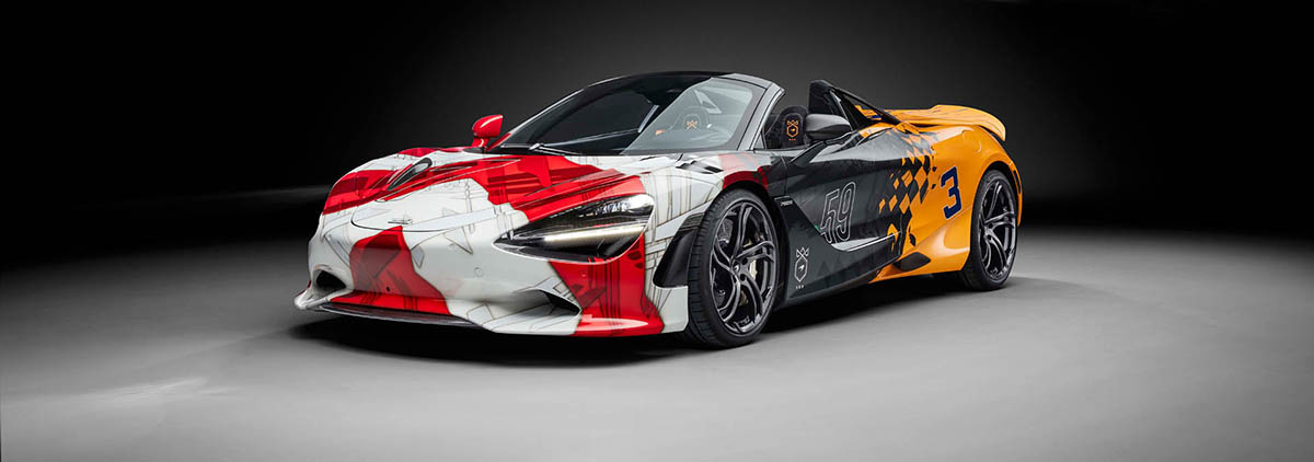 McLaren 750S with 3-7-59 theme nyito