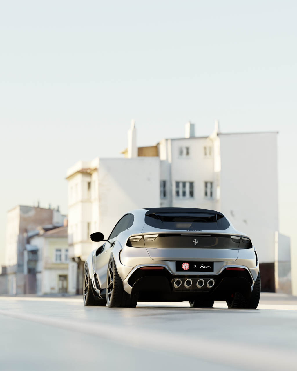POGEA RACING Purosangue Widebody City Silber 6
