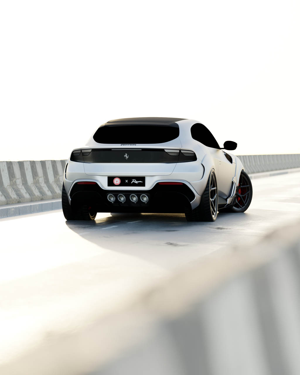 POGEA RACING Purosangue Widebody Highway Grau 3