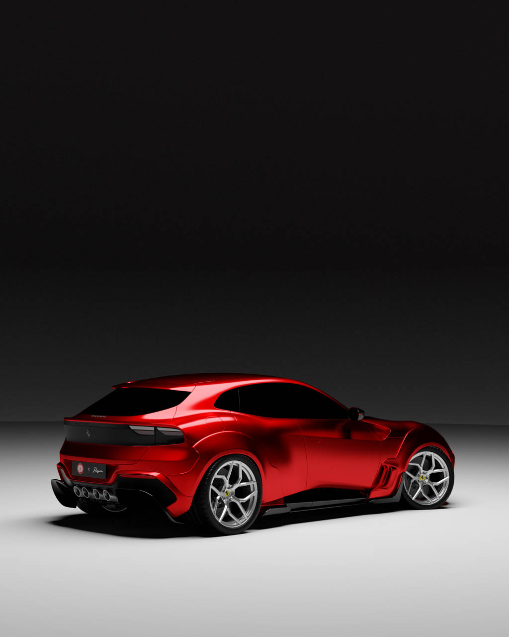 POGEA RACING Purosangue Widebody Studio rot 10