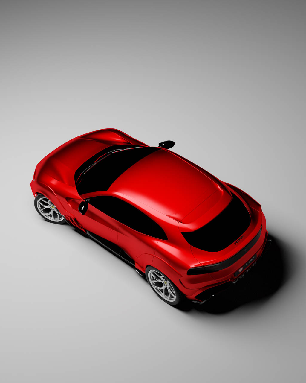 POGEA RACING Purosangue Widebody Studio rot 8