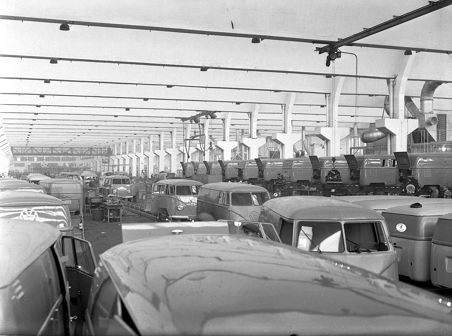 A 0210 Transporter Produktion Wolfsburg 1950 1019044023