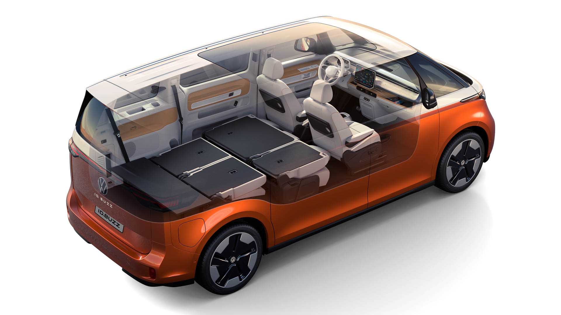 Volkswagen IDBuzz three-row 72