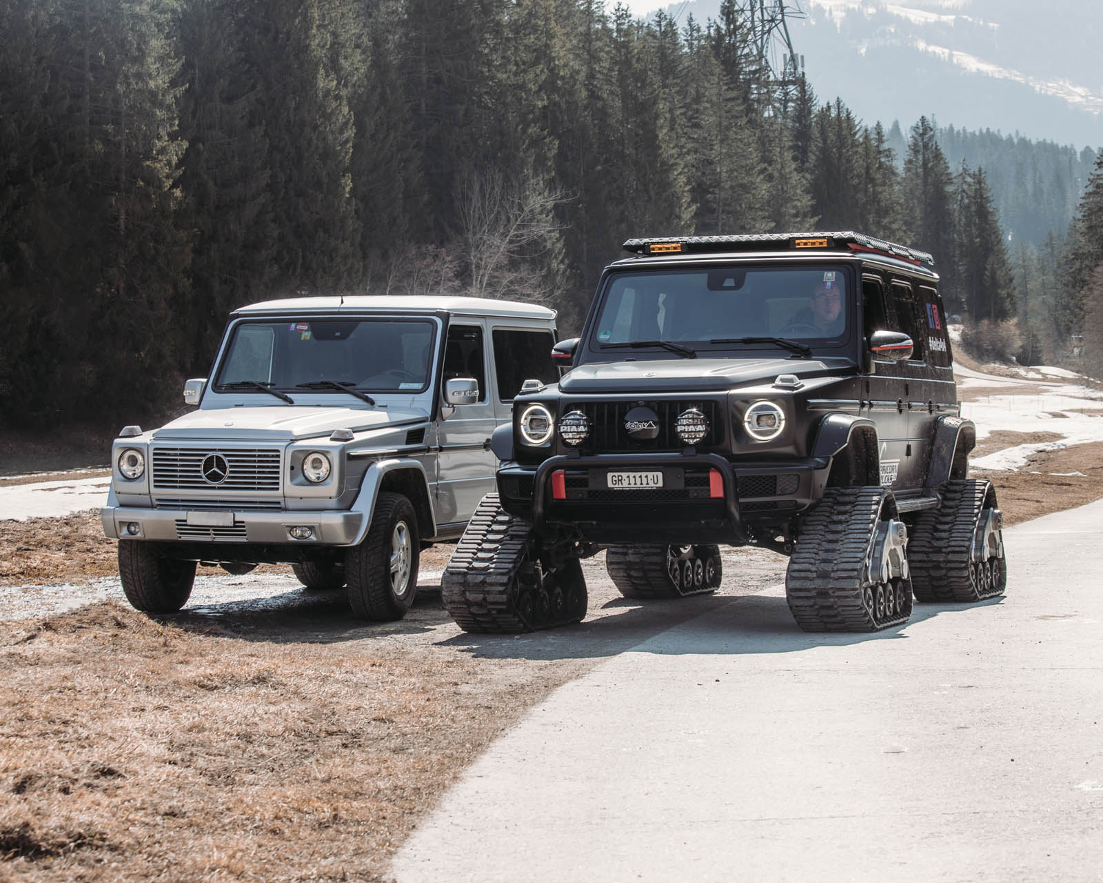 delta4x4 Mercedes GClass Caterpillar03