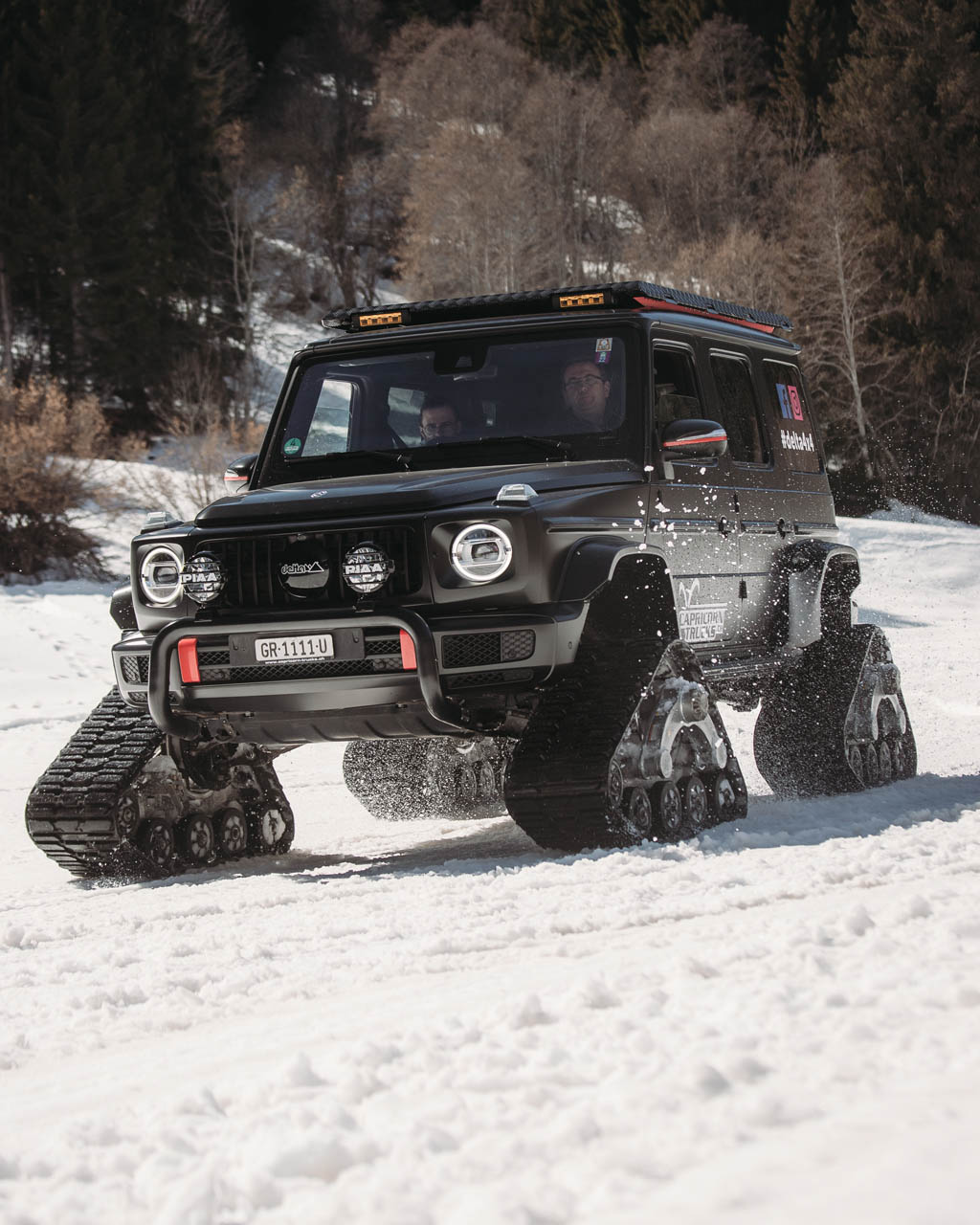 delta4x4 Mercedes GClass Caterpillar13